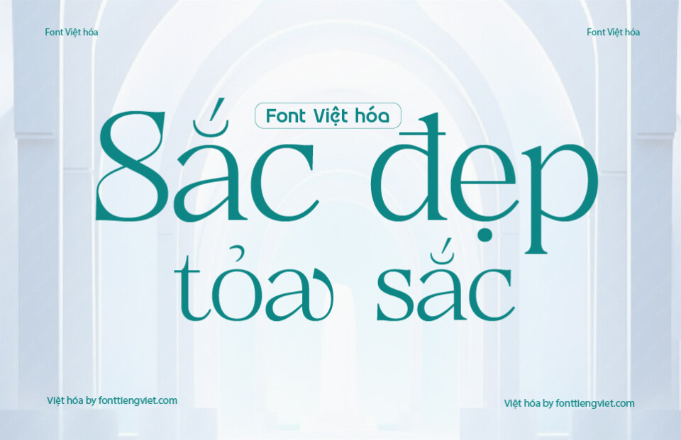 Font Việt hóa 1FTV VIP Metrolin