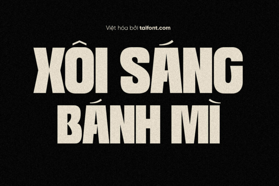 Font Việt hóa TF TAN – KULTURE