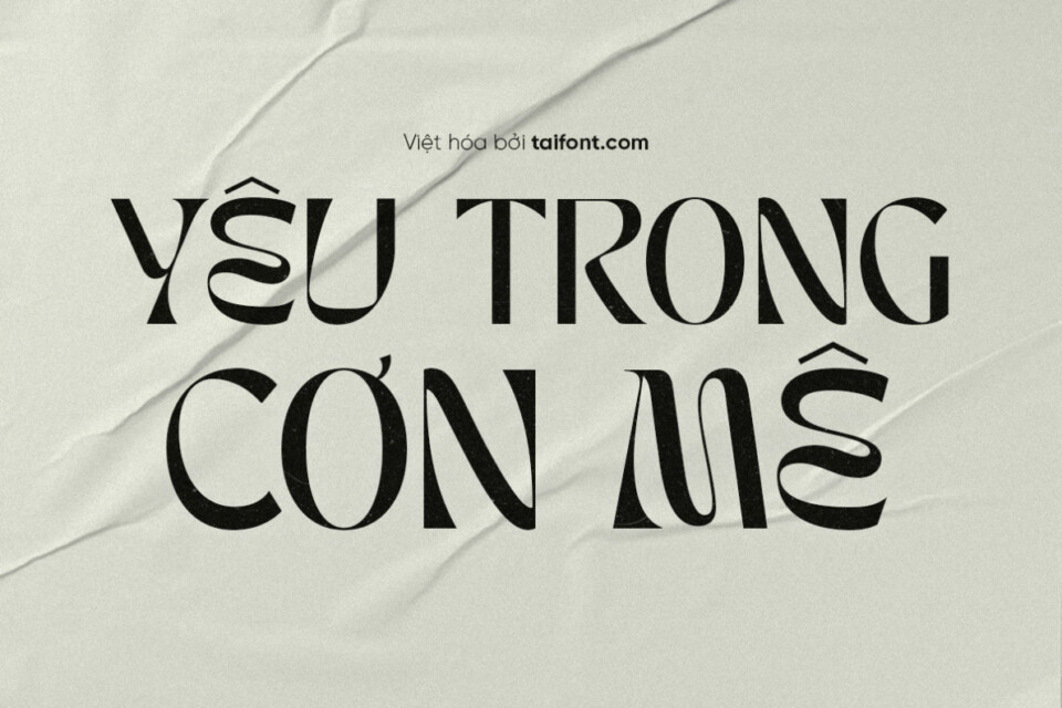 Font Việt hóa TF TAN – MERINGUE