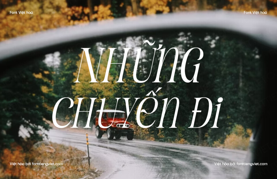 Font Việt hóa 1FTV VIP Argaka Fashion Italic