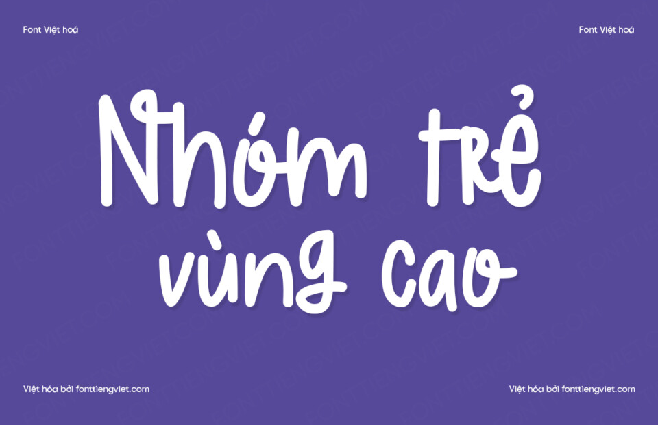 Font Việt hóa 1FTV VIP Skyhigh