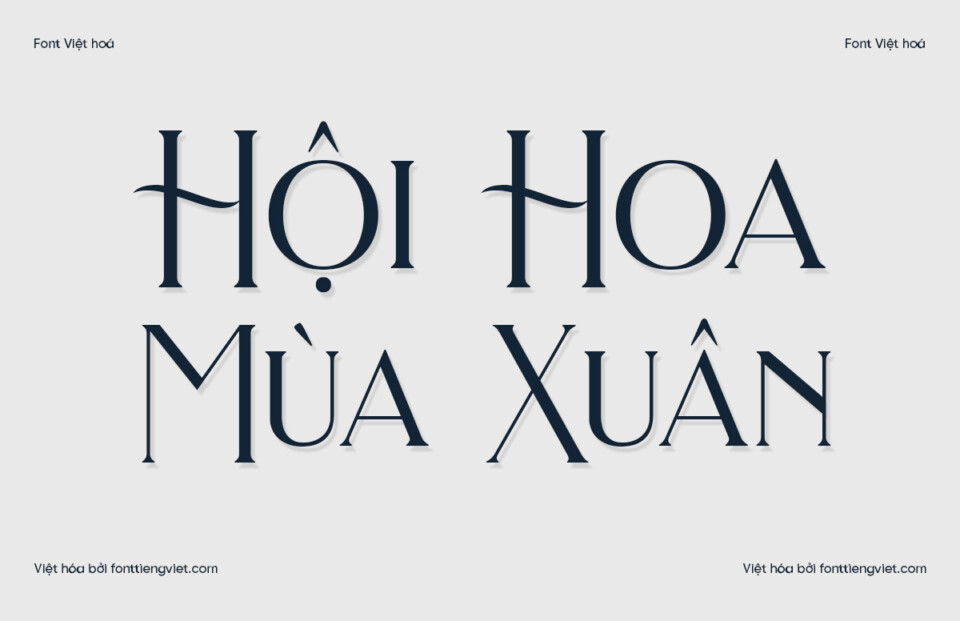 Font Việt hóa 1FTV VIP Brilon