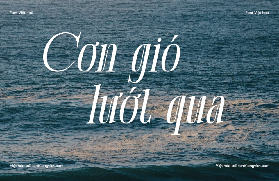 Font Việt hóa 1FTV VIP Melista Italic