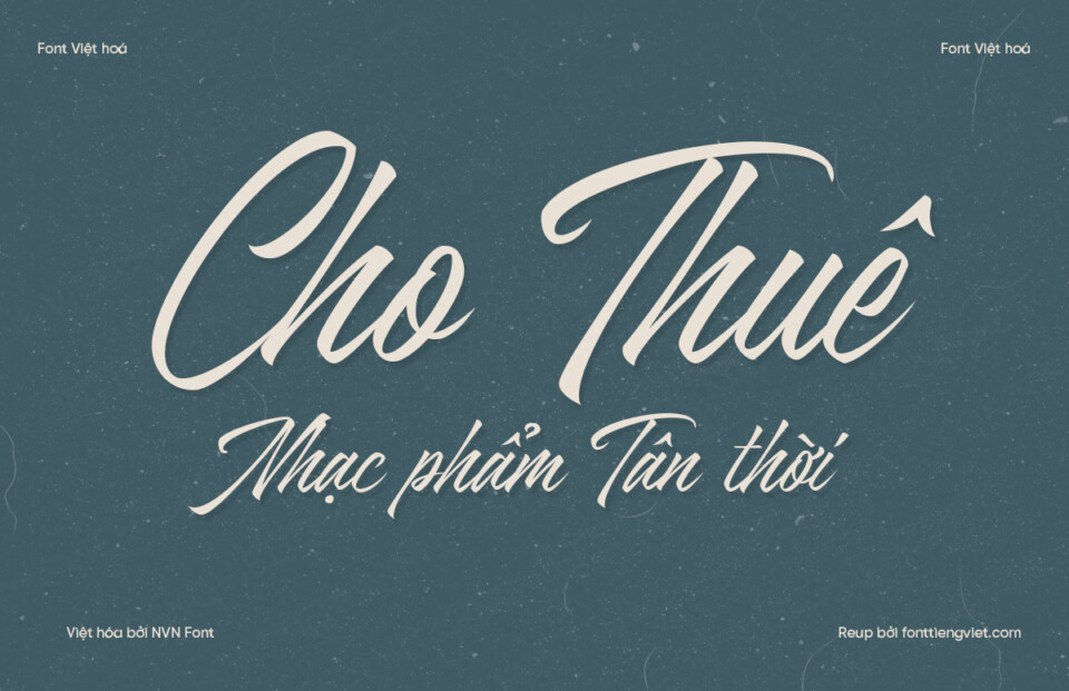 Font Việt hóa NVN Azkia