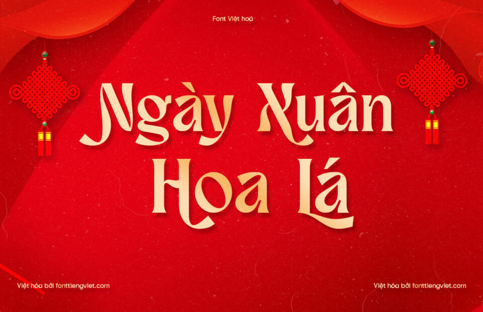 Font Việt hóa 1FTV VIP Brock Font tết