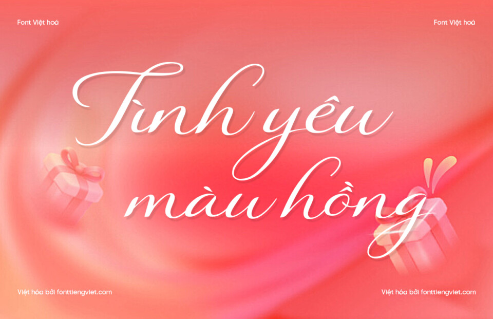Font Việt hóa 1FTV VIP Sparkling Valentine