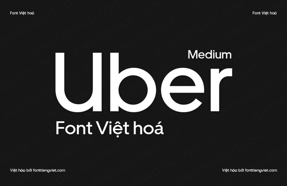 Font Việt hóa 1FTV VIP Uber Move Medium