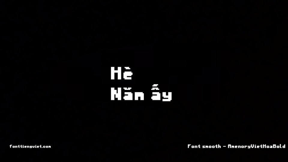 Font Việt Hoá AmenoryBold