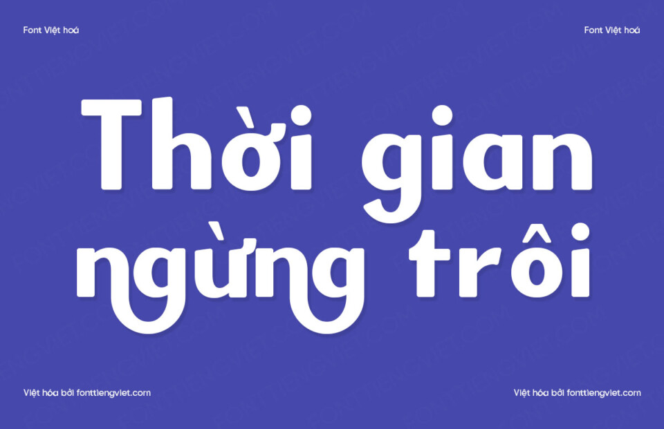 Font Việt hóa 1FTV Creator Genius