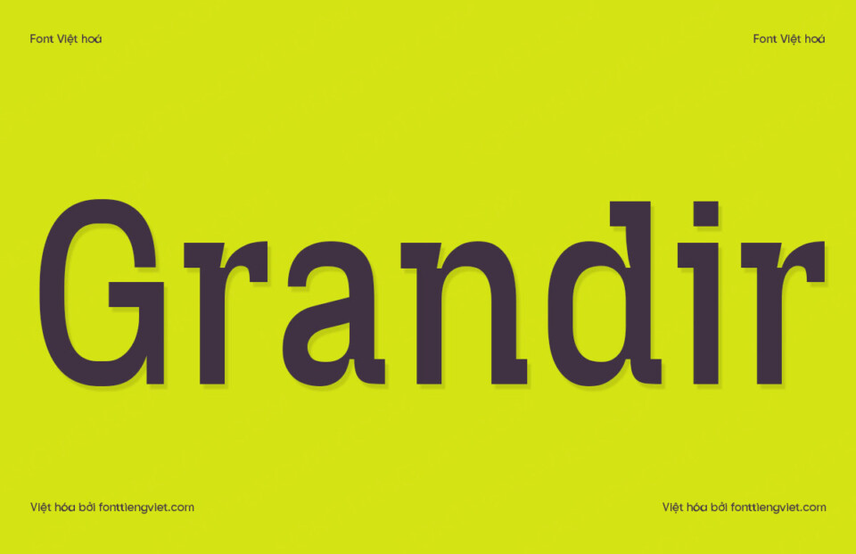 Font Việt hóa 1FTV VIP Grandir