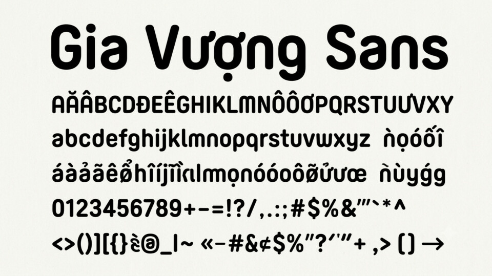 Gia Vượng Sans
