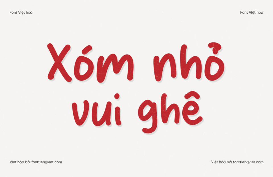 Font Việt hóa 1FTV VIP Cheese Milky