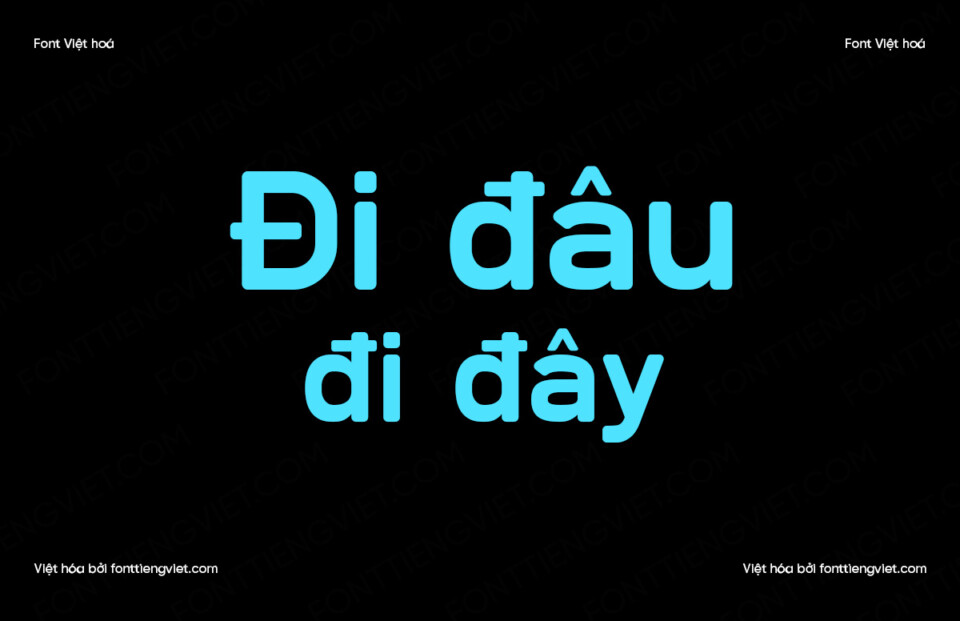 Font Việt hóa 1FTV VIP Groste