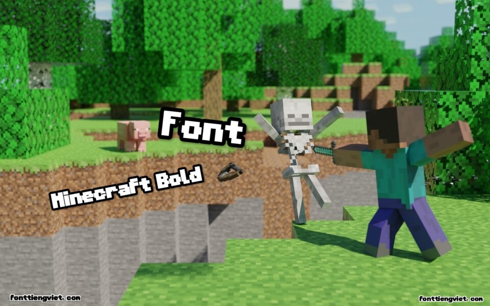 Font việt hóa Minecraft bold – đã chỉnh sửa