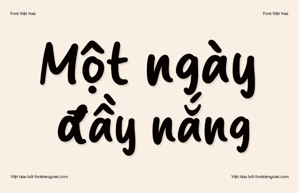 Font Việt hóa 1FTV VIP Believe Script