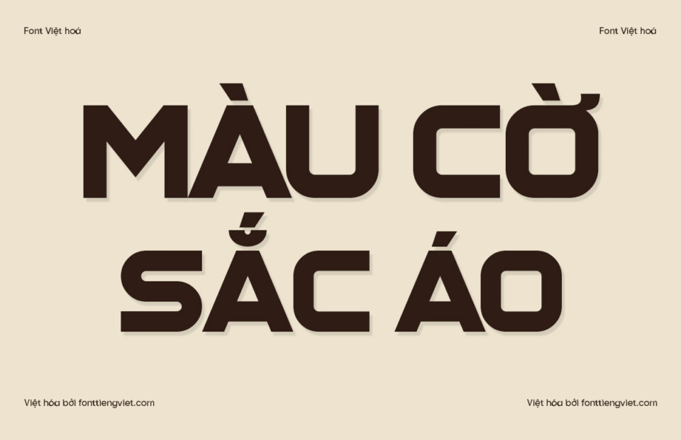 Font Việt hóa 1FTV VIP Relidux