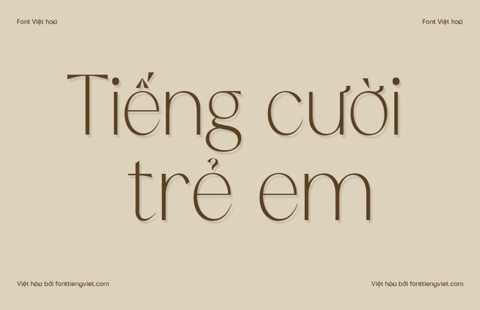 Font Việt hóa 1FTV VIP Barega