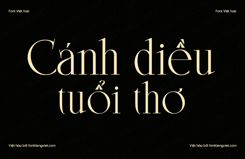 Font Việt hóa 1FTV VIP Saktere